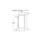 Preview: Amica WK 341 115 S Stand-Weintemperierschrank, max. 20 Flaschen, 30 cm breit, unterbaufähig, Ventilator, schwarz