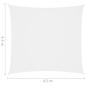 Preview: Sonnensegel Oxford-Gewebe Quadratisch 4,5x4,5 m Weiß