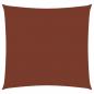 Preview: Sonnensegel Oxford-Gewebe Quadratisch 4,5x4,5 m Terracotta