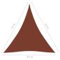 Preview: Sonnensegel Oxford-Gewebe Dreieckig 4,5x4,5x4,5m Terrakotta-Rot