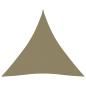 Preview: Sonnensegel Oxford-Gewebe Dreieckig 4,5x4,5x4,5 m Beige