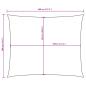 Preview: Sonnensegel Oxford-Gewebe Rechteckig 3x4 m Creme