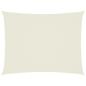 Preview: Sonnensegel Oxford-Gewebe Rechteckig 3x4 m Creme
