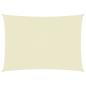 Preview: Sonnensegel Oxford-Gewebe Rechteckig 3x4,5 m Creme