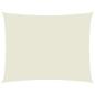 Preview: Sonnensegel Oxford-Gewebe Rechteckig 3,5x4,5 m Creme