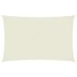 Preview: Sonnensegel Oxford-Gewebe Rechteckig 4x7 m Creme