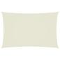 Preview: Sonnensegel Oxford-Gewebe Rechteckig 2,5x5 m Creme