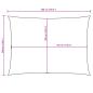 Preview: Sonnensegel Oxford-Gewebe Rechteckig 3x5 m Creme