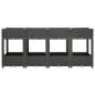 Preview: Hochbeet 160x40x71 cm Polypropylen