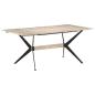Preview: Esstisch 180x90x76 cm Massivholz Mango