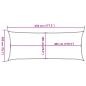Preview: Sonnensegel 160 g/m² Taupe 2x4,5 m HDPE