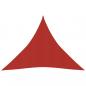 Preview: ARDEBO.de - Sonnensegel 160 g/m² Rot 4x4x4 m HDPE