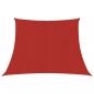 Preview: ARDEBO.de - Sonnensegel 160 g/m² Rot 3/4x3 m HDPE