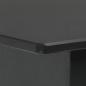 Preview: 5-tlg. Garten-Essgruppe PVC Rattan Schwarz 