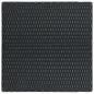 Preview: 3-tlg. Gartenbar-Set mit Kissen Poly Rattan Schwarz