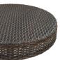 Preview: 3-tlg. Gartenbar-Set Poly Rattan Braun