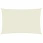 Preview: Sonnensegel Oxford-Gewebe Rechteckig 2x5 m Creme