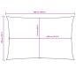 Preview: Sonnensegel Oxford-Gewebe Rechteckig 2x5 m Creme