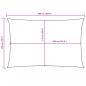 Preview: Sonnensegel Oxford-Gewebe Rechteckig 2x5 m Creme
