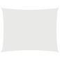 Preview: Sonnensegel Oxford-Gewebe Rechteckig 4x6 m Weiß
