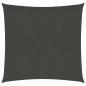Preview: ARDEBO.de - Sonnensegel 160 g/m² Anthrazit 4x4 m HDPE