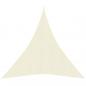 Preview: ARDEBO.de - Sonnensegel 160 g/m² Creme 5x6x6 m HDPE
