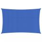 Preview: ARDEBO.de - Sonnensegel 160 g/m² Blau 2x5 m HDPE