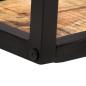 Preview: ARDEBO.de - Wandregale 2 Stk. 160 cm Raues Mangoholz