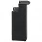 Preview: Garten-Bartisch Schwarz 120x55x110 cm Poly Rattan 