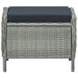 Preview: 7-tlg. Garten-Essgruppe Hellgrau