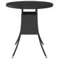 Preview: 7-tlg. Garten-Sofagarnitur mit Auflagen Poly Rattan Schwarz