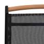 Preview: Gartenstühle Klappbar 6 Stk. Textilene Schwarz
