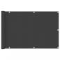 Preview: ARDEBO.de - Balkon-Sichtschutz Anthrazit 90x300 cm HDPE