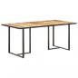Preview: Esstisch 180 cm Raues Mangoholz