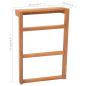 Preview: ARDEBO.de - Handtuchhalter 2 Stk. Massivholz Teak