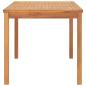 Preview: 7-teiliges Garten-Ess-Set 160 x 80 cm Massivholz Teak