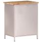 Preview: Nachttisch 40x30x50 cm Raues Mangoholz