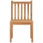 Preview: Gartenstühle 2 Stk. Massivholz Teak 