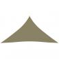 Preview: Sonnensegel Oxford-Gewebe Dreieckig 4x5x5 m Beige