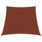 Preview: ARDEBO.de - Sonnensegel Oxford-Gewebe Trapezförmig 2/4x3 m Terracotta