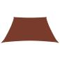Preview: Sonnensegel Oxford-Gewebe Trapezförmig 2/4x3 m Terracotta