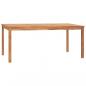 Preview: ARDEBO.de - Garten-Esstisch 180x90x77 cm Massivholz Teak