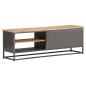 Preview: TV-Schrank 120x30x40 cm Massivholz Akazie