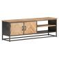 Preview: TV-Schrank 120x30x40 cm Massivholz Akazie
