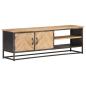 Preview: TV-Schrank 120x30x40 cm Massivholz Akazie