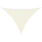 Preview: Sonnensegel Oxford-Gewebe Dreieckig 2,5x2,5x3,5 m Creme