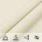 Preview: Sonnensegel Oxford-Gewebe Dreieckig 4x4x4 m Creme