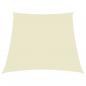Preview: ARDEBO.de - Sonnensegel Oxford-Gewebe Trapezform 3/4x3 m Creme