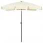 Preview: Strandschirm Sandgelb 180x120 cm 