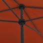 Preview: Strandschirm Terracotta-Rot 200x125 cm